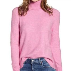 J. Crew Side Slit Supersoft Turtleneck Sweater Xs
